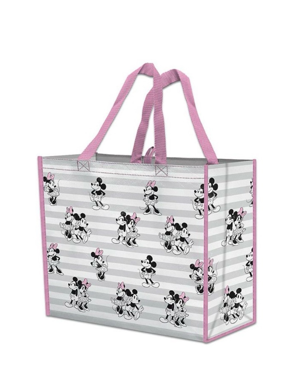 NWT! Lot of 2! Disney Mickey Minnie Mouse XL Reusable Tote Shoppers Bag Extra Lg - Picture 7 of 10